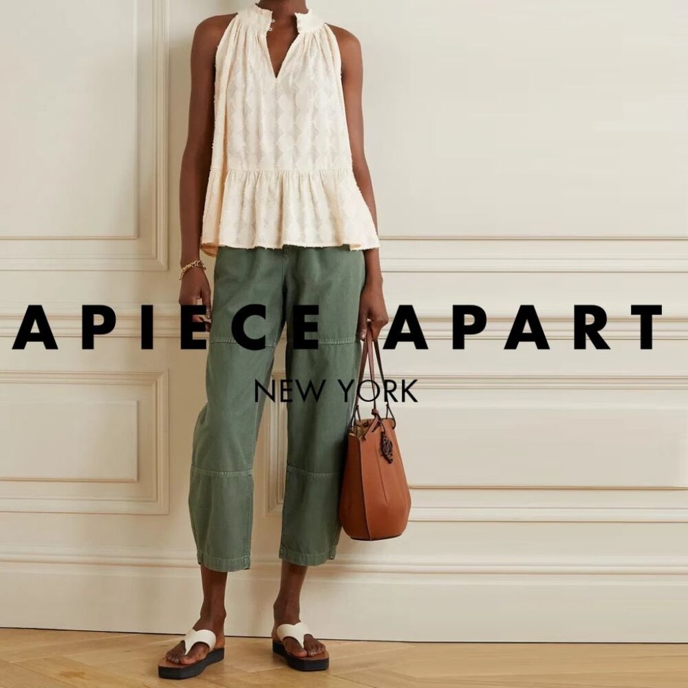 APIECE APART Nissi layers halter top XS